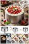 Professional Adjustable Cake and Pastry Circle Mold (16-30 cm) - Stainless Steel Sponge Cake - 2