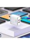A2528C 2xUSB-C Wall Charger 35W – Fast Charging, Dual USB-C Ports, Includes USB-C to USB-C Cable, C - 6