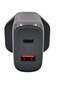 Fast Wall Charger with Dual Ports (PD + USB) for Quick Charging, 20W Power, Model BC202, Bra - 2