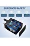 UK USB C Plug & Cable 45W Charger For Samsung FAST Charge Adapter 3 Pin Mains Wall Charging for gal - 4