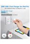 (20W) USB-C Fast Charger For iPad Pro 12.9), USB C to USB C Cable Fast Wall Charger And Plug Power - 4
