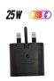 25W Super Fast Charger for Galaxy S24, S23, S22, S22Ultra, S22+, S21, S20, A32, A33, A53, A73, USB
