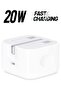 20W Foldable Fast Charging Wall Adapter Compatible with Apple iPhone 12 Pro Max/11 Pro Max/SE, iPad