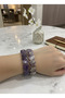 Amethyst Natural Stone Roleks Cut Bracelet Aaa+ Quality - 2