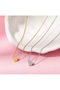 Stainless Steel Thin Elegant Chain Minimal Heart Necklace (50 cm) - 4