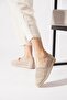 Fertemes Square Knitted Women's Ballerina Shoes - 2