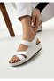 Aryan 09-984 D.R Recommended Orthopedic Women's Sandals White - 5