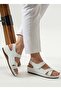Aryan 09-984 D.R Recommended Orthopedic Women's Sandals White - 2