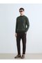Half Fisherman Roba Collar Striped Men's Knitwear Sweater from Uzg Store for Style Enthusiasts - 5
