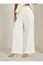 Women Belted Peplum Top and Wide Leg Trousers Co-Ords - 4