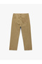 Regular Waist Cotton Loose Baggy Jean Pants - 3