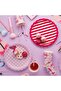 Checkerboard and Striped Paper Plates 8Ct - 4