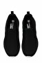 Women's Black-Grey Slip-On Comfortable Walking Shoes - Lightweight Sole Casual Sneaker - 2
