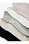 Cotton Textured 5-Piece Booties Socks Set - 3