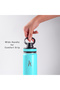 650ml Stainless Steel Water Bottle, Insulated Thermos Flask, Leakproof, Gym, Work, School (Turquize) - 2