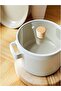 Neoflam Fika 18 cm Casserole – Cream Beige Marble
