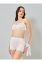 Pack of 4 - Heart Print Non Padded Bra, Boyshorts, and Scrunchies Set - 3