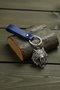 Big Wolf Design Real Leather Keychain Fashion Key Holder Genuine Leather Keychain