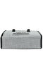 Women Grey Microfiber Slogan Tote Bag - 5