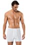 Men's Elastic Waistband Long-Legged 100% Cotton Single Jersey Boxer Shorts