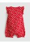 Crew Neck Floral Baby Girl Combed Cotton Jumpsuit 2-Piece - 8
