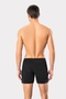 Men's Elastic Waistband Long-Legged 100% Cotton Single Jersey Boxer Shorts - 3