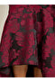Women Jacquard Off Shoulder Maxi Evening Dress - 5