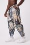 Unisex Street Style Printed Wrinkled Sports Baggy Trousers - 2