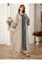 Women Textured Sequin Patch Detail A-Line Jalabiya - 5