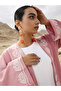 3-Piece Embroidered Abaya, Maxi Dress and Hijab Set - 2