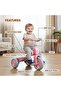 Spira Baby Tricycle for Kids with LED Light, Music , Storage Baskets & 3 Wheel - 3