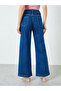 Women Blue Mid Rise Wide Leg Jeans - 4