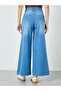 Women Blue High Rise Wide Leg Jeans - 4