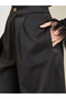 بنطلون نسائي أسود أرجل واسعة - 3