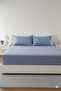 Double Colorist Bed Sheet - Ocean