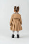 Girl's Gilet Trench Coat Set with Socks as a Gift - 4
