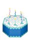 Party Patterns 3D Centerpiece 8ct