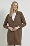 Floral Patterned Cardigan N3302 Mink - 3