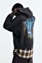 Oversized Fit Printed hoodie - 7