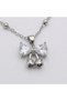 316L Steel Anti-Tarnish Women's Necklace |   Silver Color Bow Women's Necklace