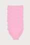 Women's Pink 6-Pack Modal Slim Fit Mid-Waist Slip Panties 187