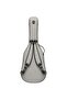Linen Gray Classic Guitar Bag with Waterproof Padding – Handle Stabilizer and Velcro Gigbag - 6