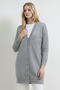 Floral Patterned Cardigan N3302 Gray
