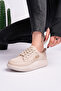 CRT-35SR حذاء رياضي برباط ونعل سميك - 4