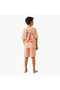 Boys T-shirt and Shorts Set with Print - Short Sleeves - Round Neck - 4