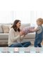 Toddler Baby Pillow – Soft 100% Cotton Cover with Poly-Fiber Filling, Ideal Travel Pillow for Kids - 7