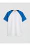 White Crew Neck Playstation Printed Boys' T-Shirt - 2