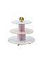 Floral 3-Tier Cake Stand