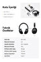 H3S 6.0 Bluetooth Kulaklık Anc Hi-res Ldac Çift Sürücülü Kulaklık 7 Mics. Yapay Zeka 102 Saat Dinle - 8