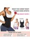 S Women Waist Trainer Corset Zipper Vest Body Shaper Cincher Shapewear Slimming Belt Sports Girdle . - 4